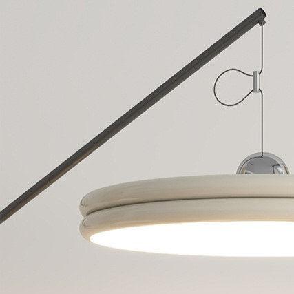 LED North-European Modern Round Creative Floor Lamp.