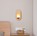 LED Japanese Style Wood Simple Modern Wall Light.