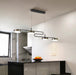 LED S-Shape Modern Linear Pendant Light.