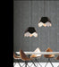 Modern Metal Macaron Colour Geometry Creative Pendant Light.