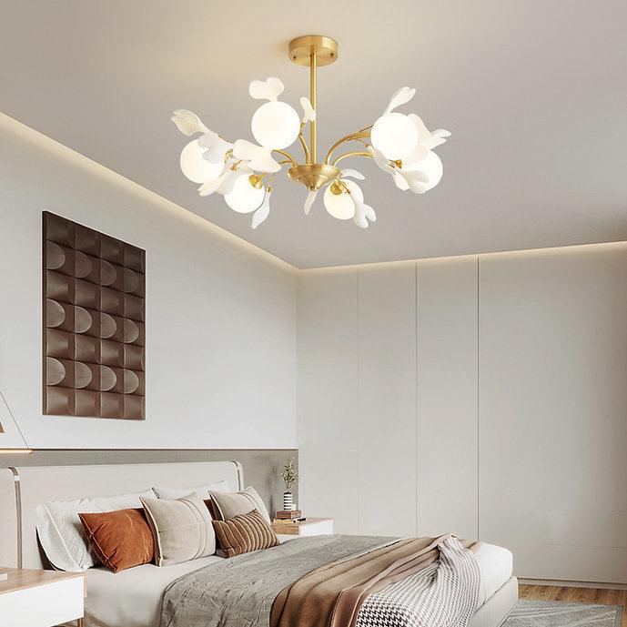 LED Brass Simple Luxury Style Modern Chandelier Pendant Light.