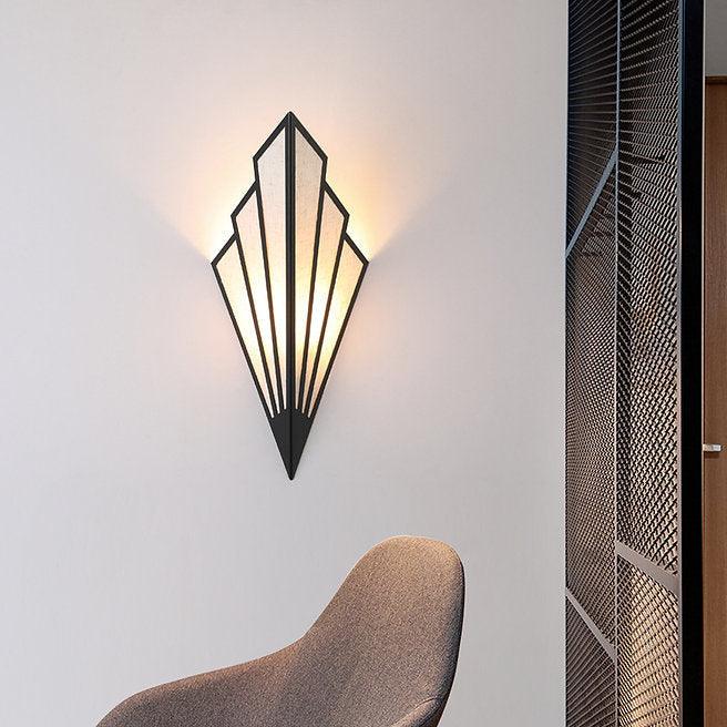 LED Fan Design Modern Wall Light.