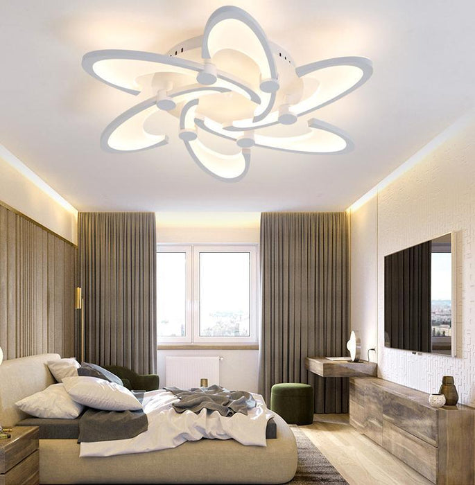 Modern LED Blossom Design Ceiling Light for Living Room.