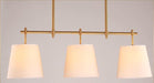 LED Cloth American Country Design Pendant Chandelier.