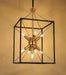 LED Cubic Frame Modern Pendant Light - DWHOME