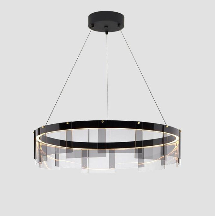 LED Modern-O Round Pendant Light.