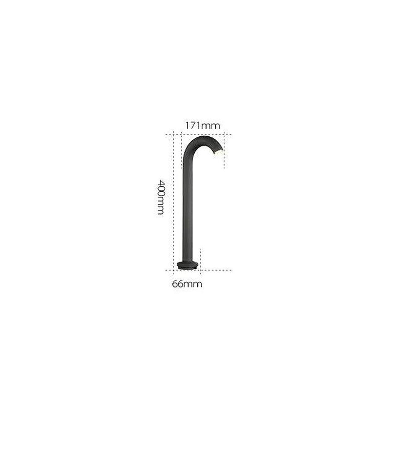 LED Outdoor Decorative Curvy Tube Light-DWHOME