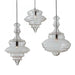 LED Modern North European Glass Pendant Light.