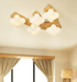 LED Wood & Cloud Creative Design Children Ceiling Light.