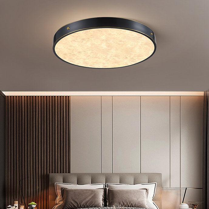 LED Marble & Brass Modern Simple Ceiling Light.