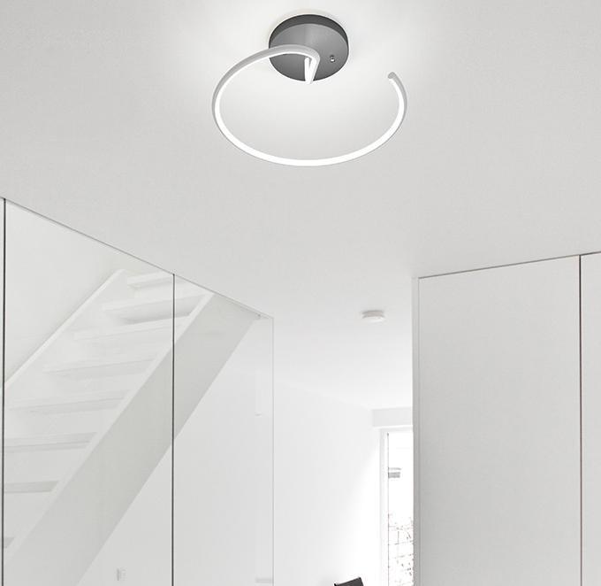 LED Modern Rope with Circle Ceiling Light Series 2.