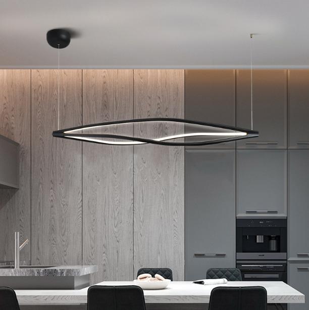 LED Infinity Office Pendant Light.