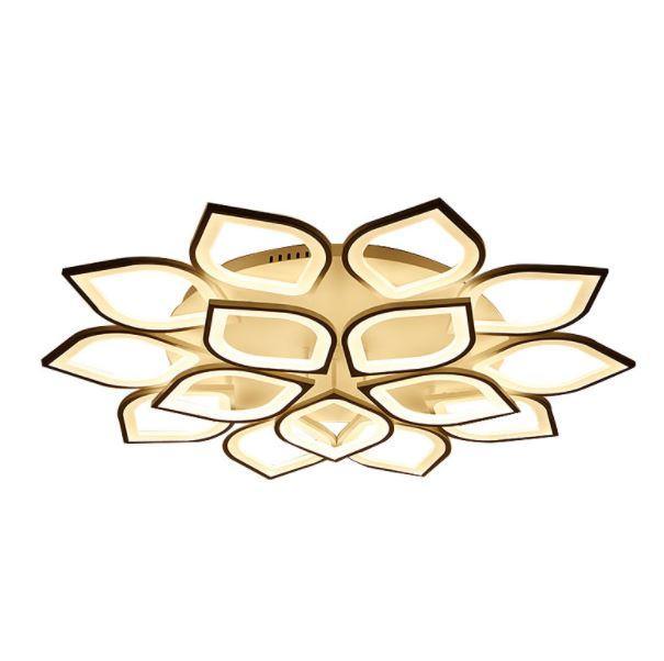 LED Acrylic Lotus Design Ceiling Light.