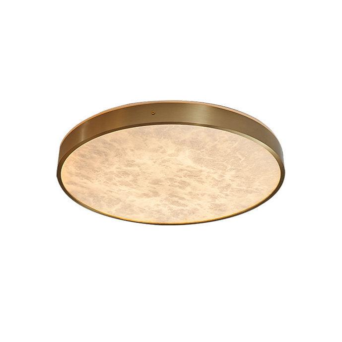 LED Marble & Brass Modern Simple Ceiling Light.