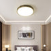 LED Full Brass Vintage Style Ceiling Light.