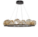 LED North European Modern Glass Round Pendant Light.