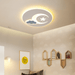 LED New Moon & Star Children Ceiling Light.