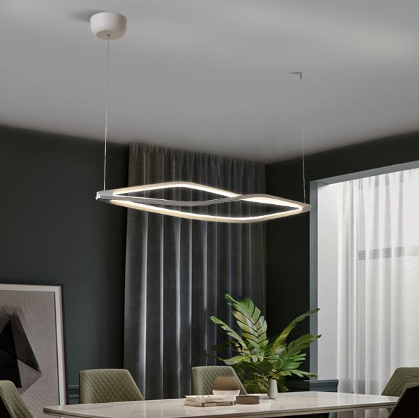 LED Infinity Office Pendant Light.