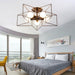 LED Metal Star Ceiling Light.