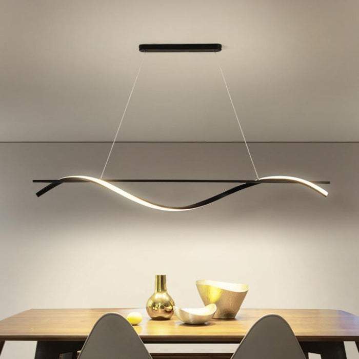 LED Wave Design Office Pendant Light.