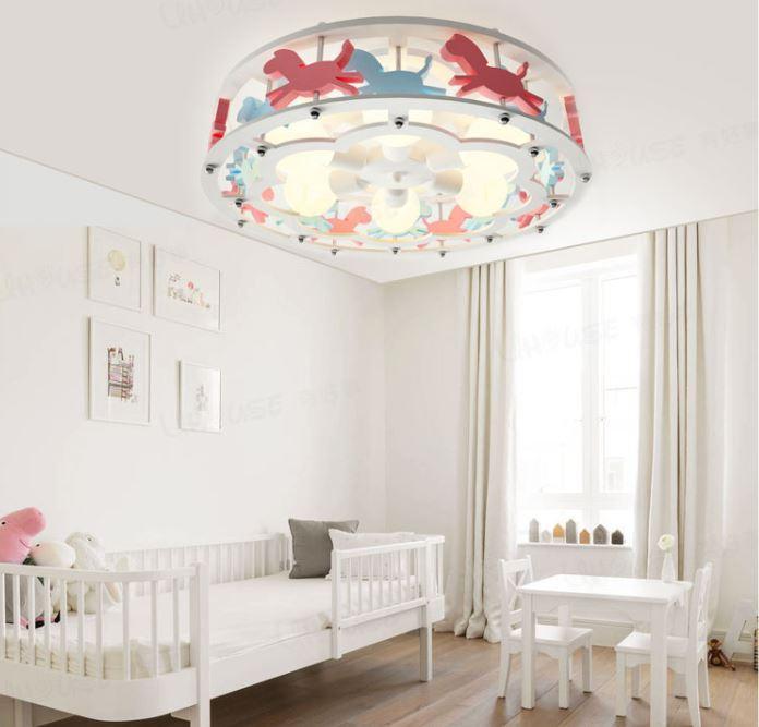 LED Merry-Go-Round Children Room Ceiling Light.