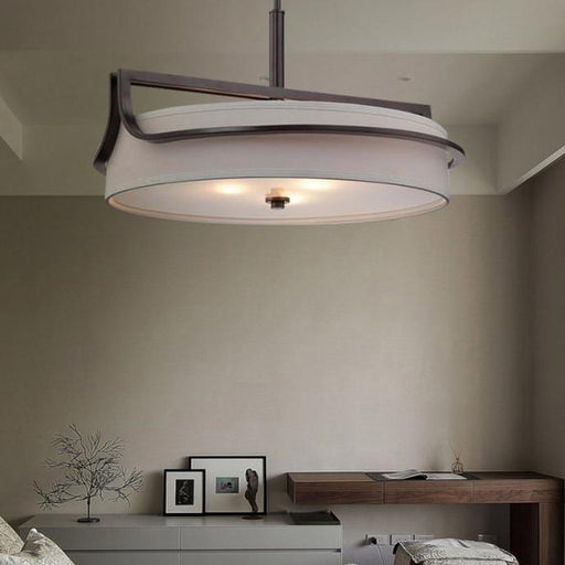 LED Large Round Classic Pendant Light.