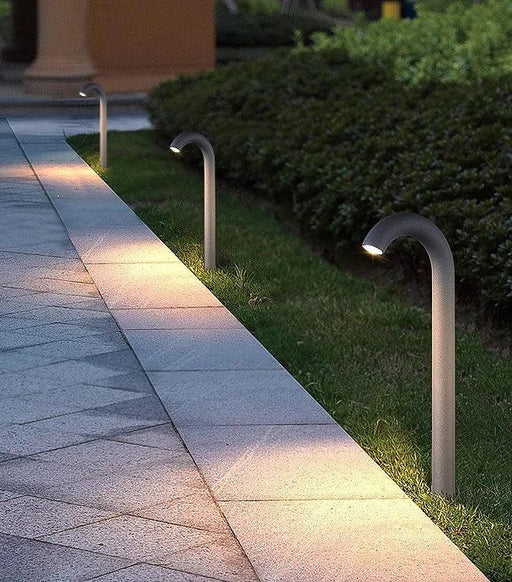 LED Outdoor Decorative Curvy Tube Light.