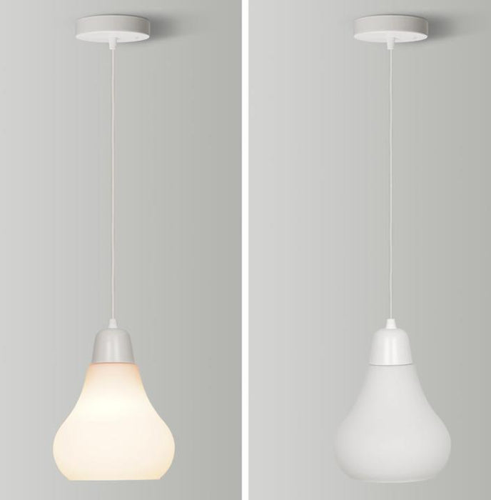 LED Multi-Design Milky White Pendant Light.