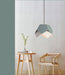 Modern Metal Macaron Colour Geometry Creative Pendant Light.