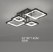 LED Modern Black & White Living Room Ceiling Light - DWHOME