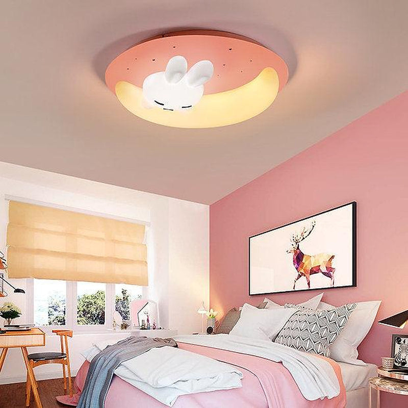 LED Cartoon Rabbit&Cat Design Children Ceiling Light-DWHOME