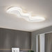 LED Post-modern Wave Design Simple Ceiling Light.