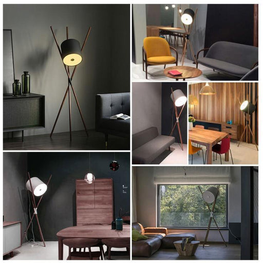 LED SImple Cylinder TableFloor Lamp.