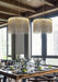 Tassel Design Aluminium Steel LED Chandelier Pendant Light.