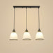 LED American Country Style 3-Light Design Retro Pendant Light.