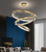 LED Modern Luxury Ring Design Pendant Light.