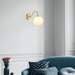 LED Brass Simple Modern Wall Light.