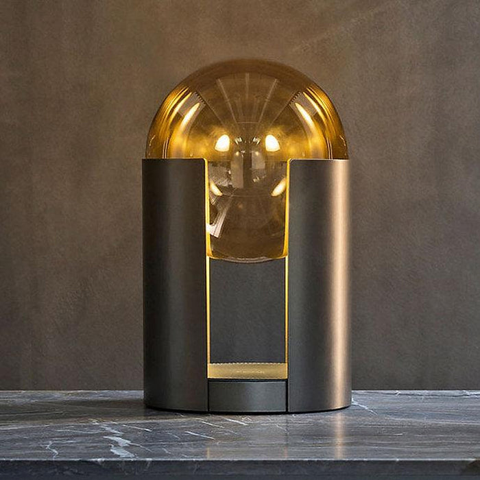 LED Glass Sphere Modern Decorative Table Lamp-DWHOME