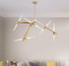 LED Multi-Light Tree Branches Design Pendant Light.