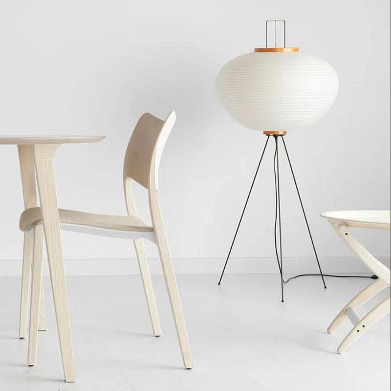 LED Japanese Style Simple Modern Fiber Floor Lamp-DWHOME