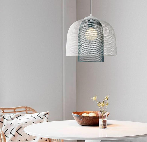 LED Metal Double Nets Pendant Light.