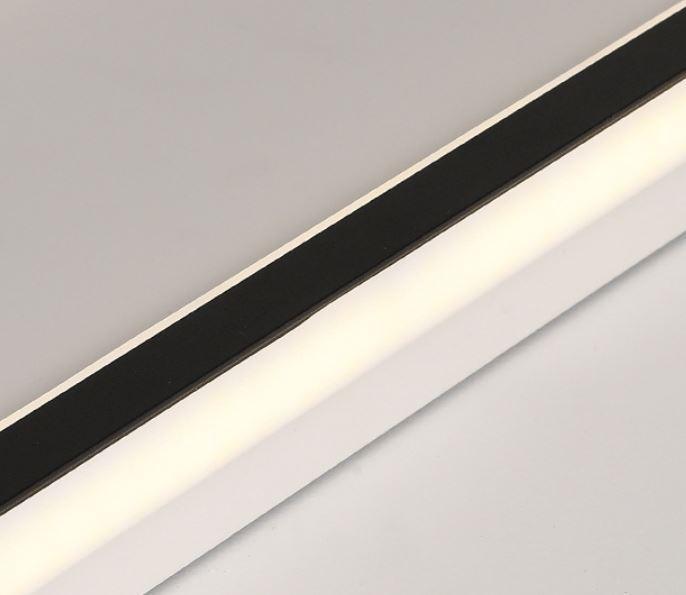 LED Simple Modern Ceiling Light Black+White 2.