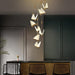 LED Acrylic Butterfly Modern Pendant Light.