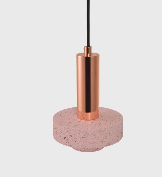 LED GU10 Stone Metal Pendant.