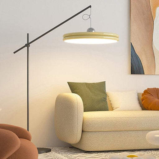 LED North-European Modern Round Creative Floor Lamp.