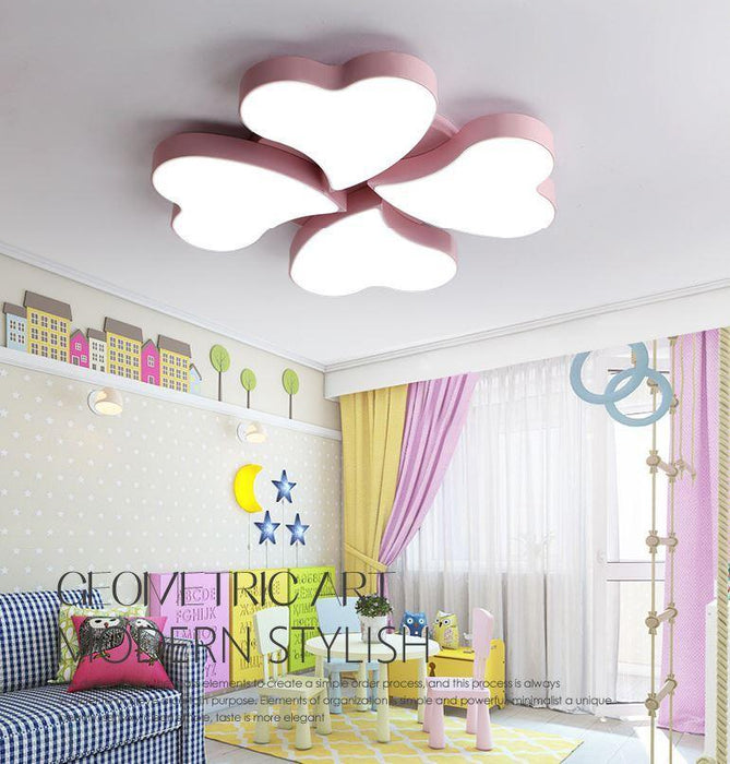 LED Acrylic Heart Shape Ceiling Light.