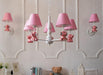 LED Metal Cloth Elephant Chandelier for Children Room.