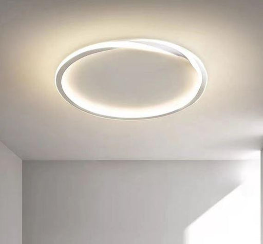 LED Spiral Minimalism Ceiling Light.