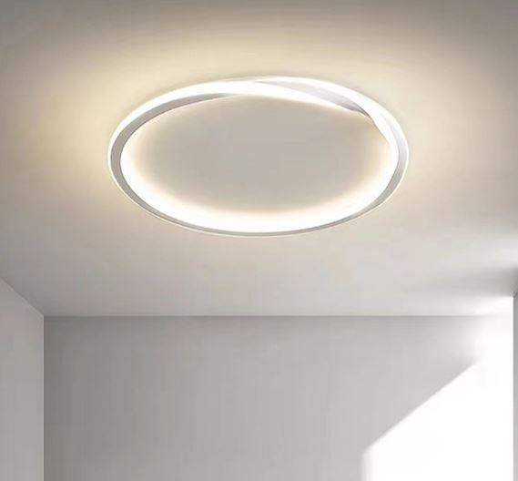 LED Spiral Minimalism Ceiling Light.