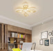 LED Flower Gold Ceiling Light - DWHOME